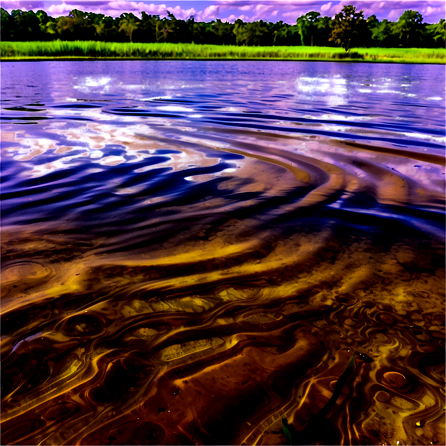 Ripple From Breeze On Pond Png Hog97