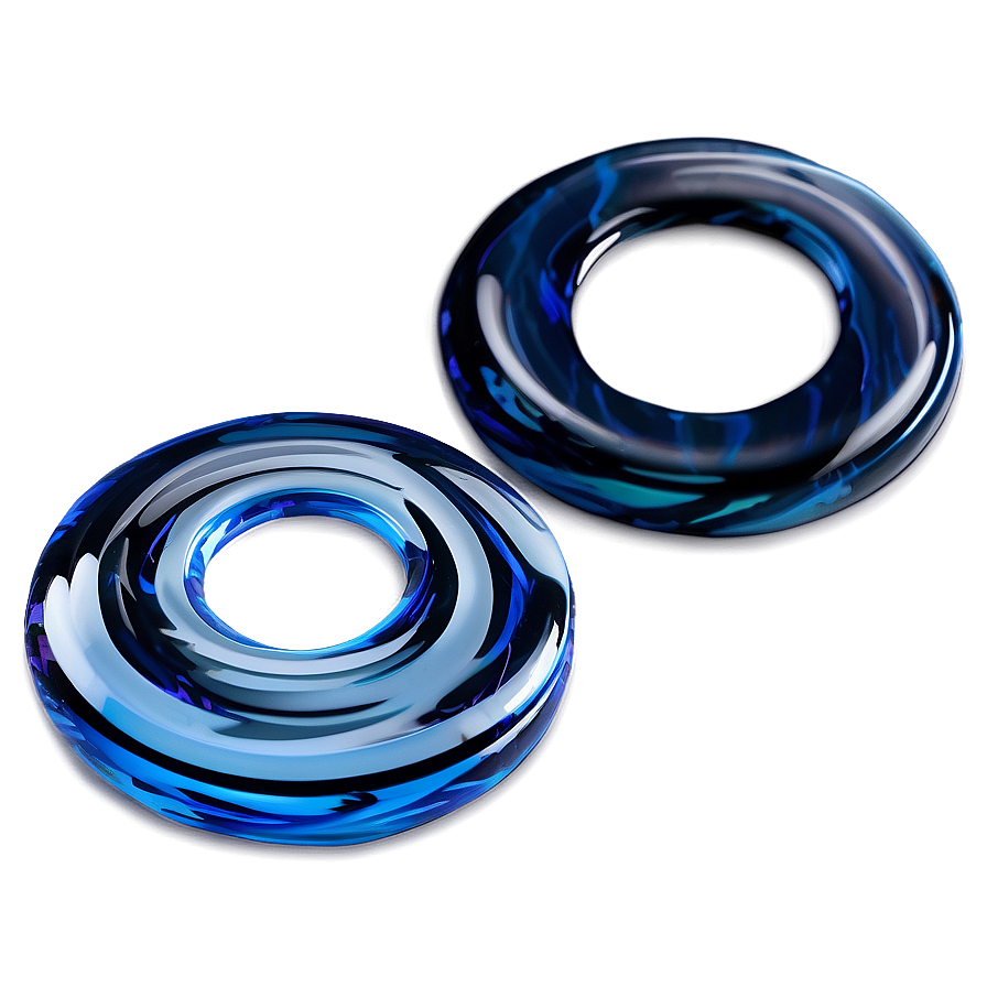 Rippled Blue Circle Png Qxu70