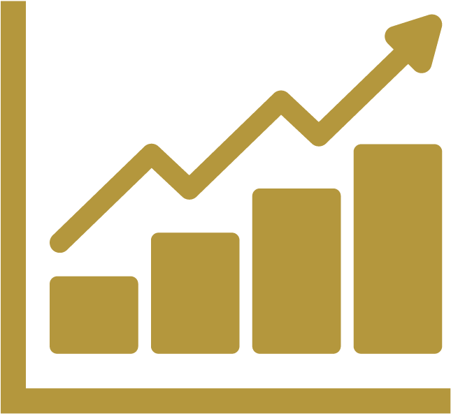 Rising Investment Chart