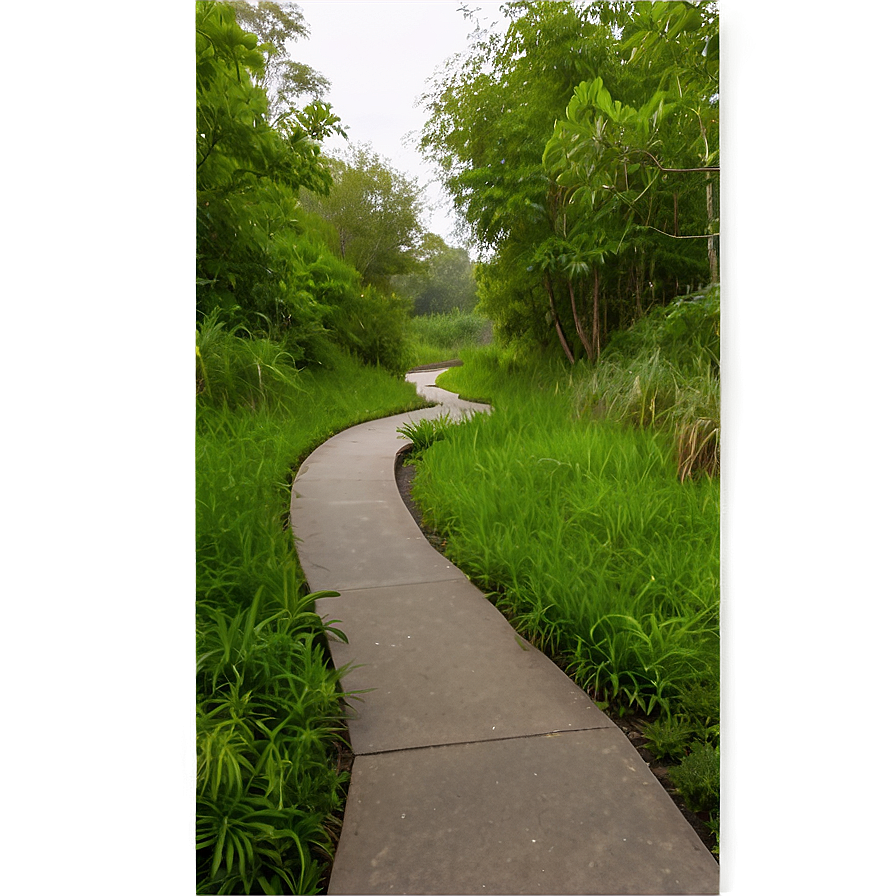 Riverside Walking Path Png 06202024