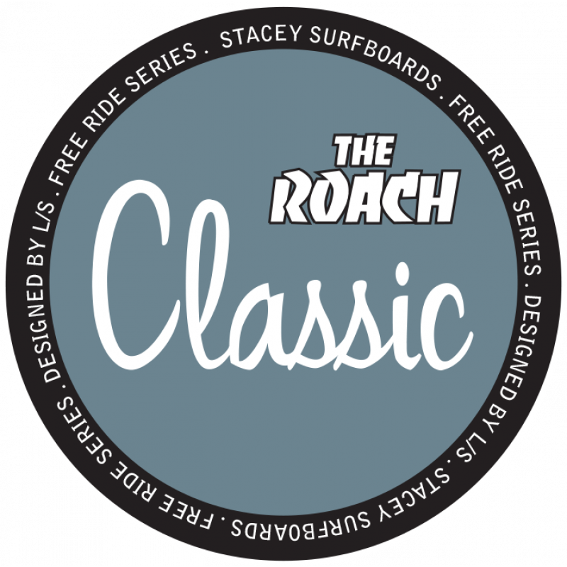 Roach Classic Surfboard Logo