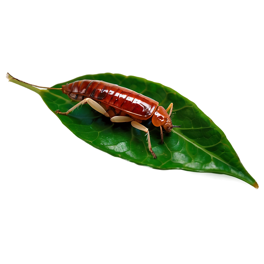 Roach On Leaf Png 55