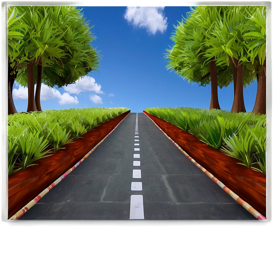 Roadto Horizon Digital Artwork