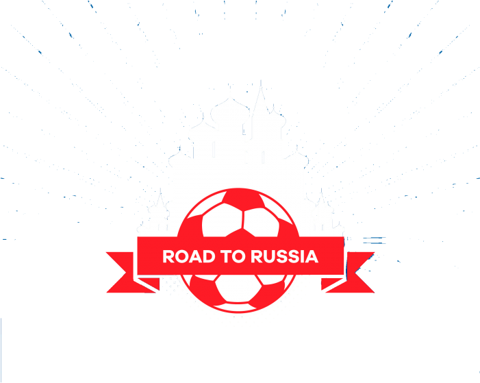 Roadto Russia Football Graphic