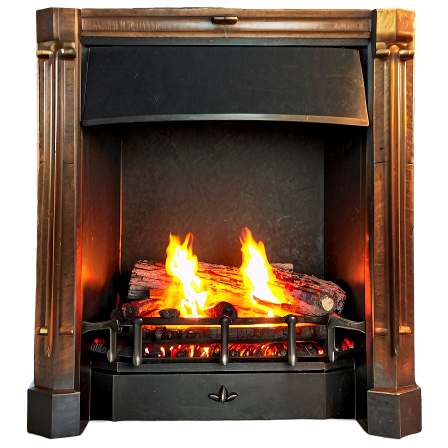 Roaring Fireplace Png C