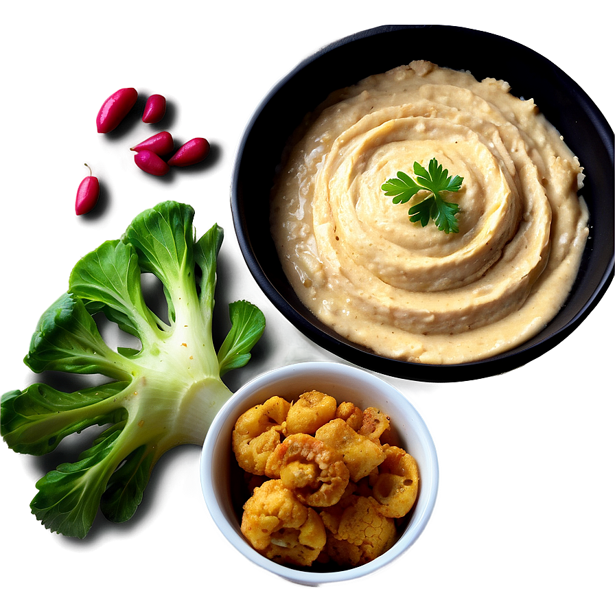 Roasted Cauliflower Hummus Png 06252024