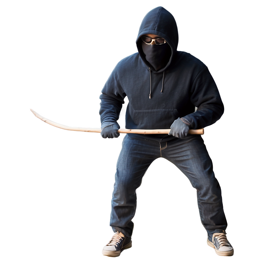 Robber With Crowbar Png Wag48