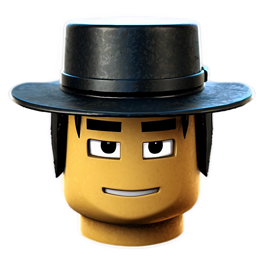 Roblox Face With Hat Png 76