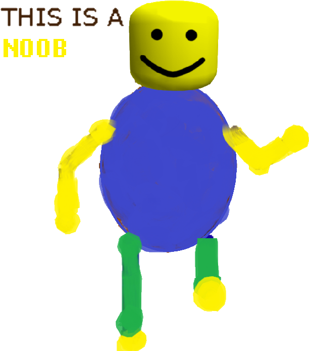 Roblox Noob Character Art