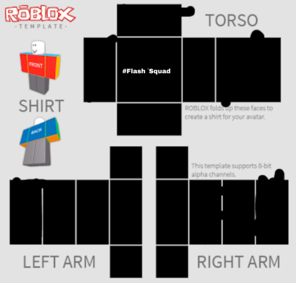 Roblox Shirt Template Flash Squad