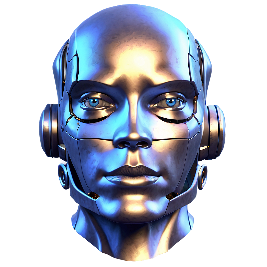 Robot Head Blueprint Png Owj