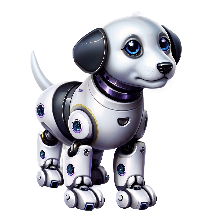 Robot Puppy Cute Png Ffw