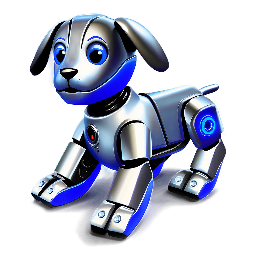 Robot Puppy Cute Png Utj67