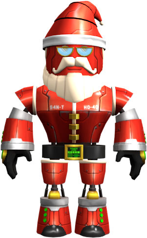 Robotic Santa Claus Avatar Roblox