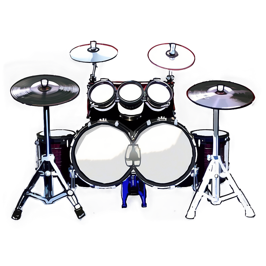 Rock Band Drum Kit Png Dul