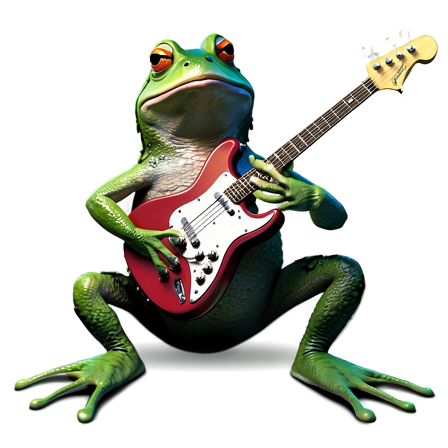 Rock Band Frog Png Avx