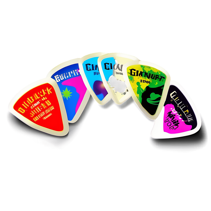 Rock Guitar Pick Png 06132024