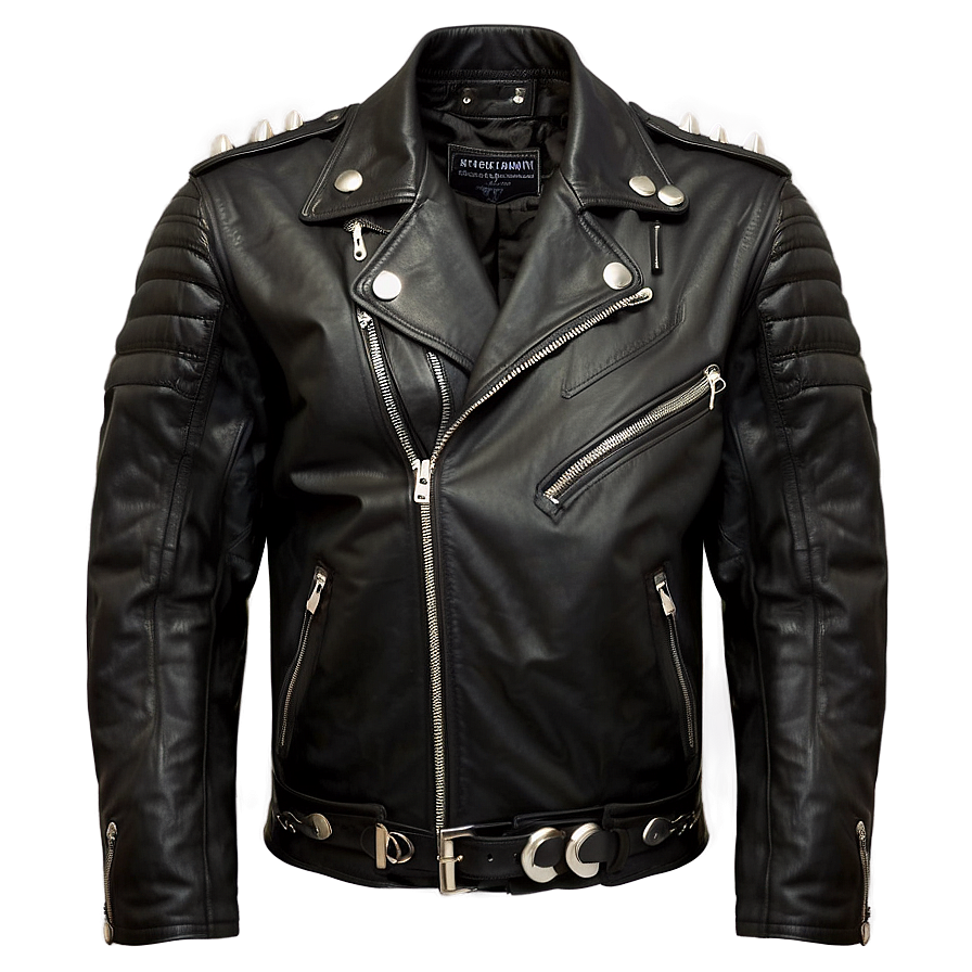 Rock Star Leather Jacket Png 06282024