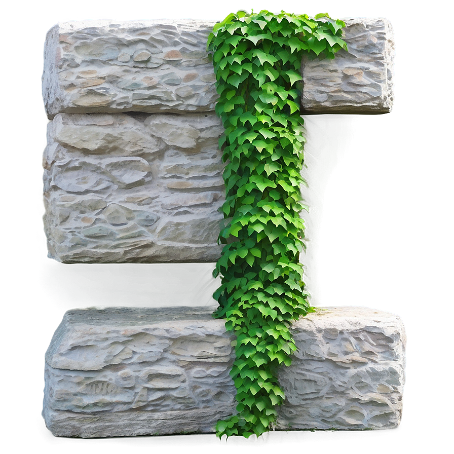 Rock Wall With Ivy Png Gyn