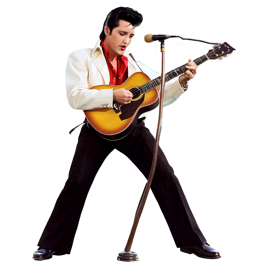 Rockabilly Elvis Presley Png 97