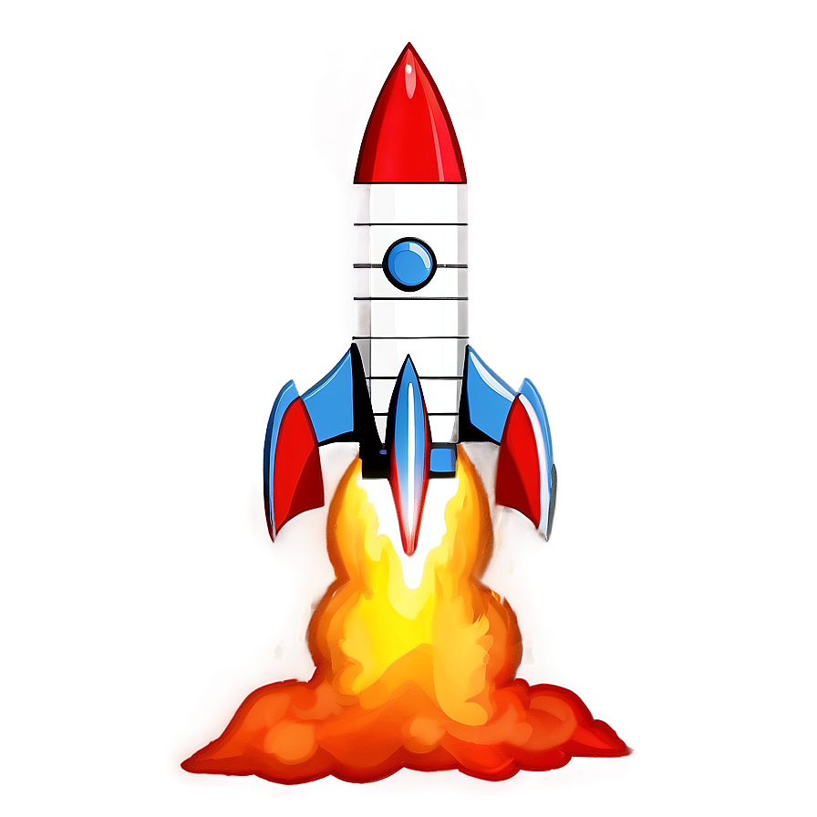 Rocket Flame Png 04292024