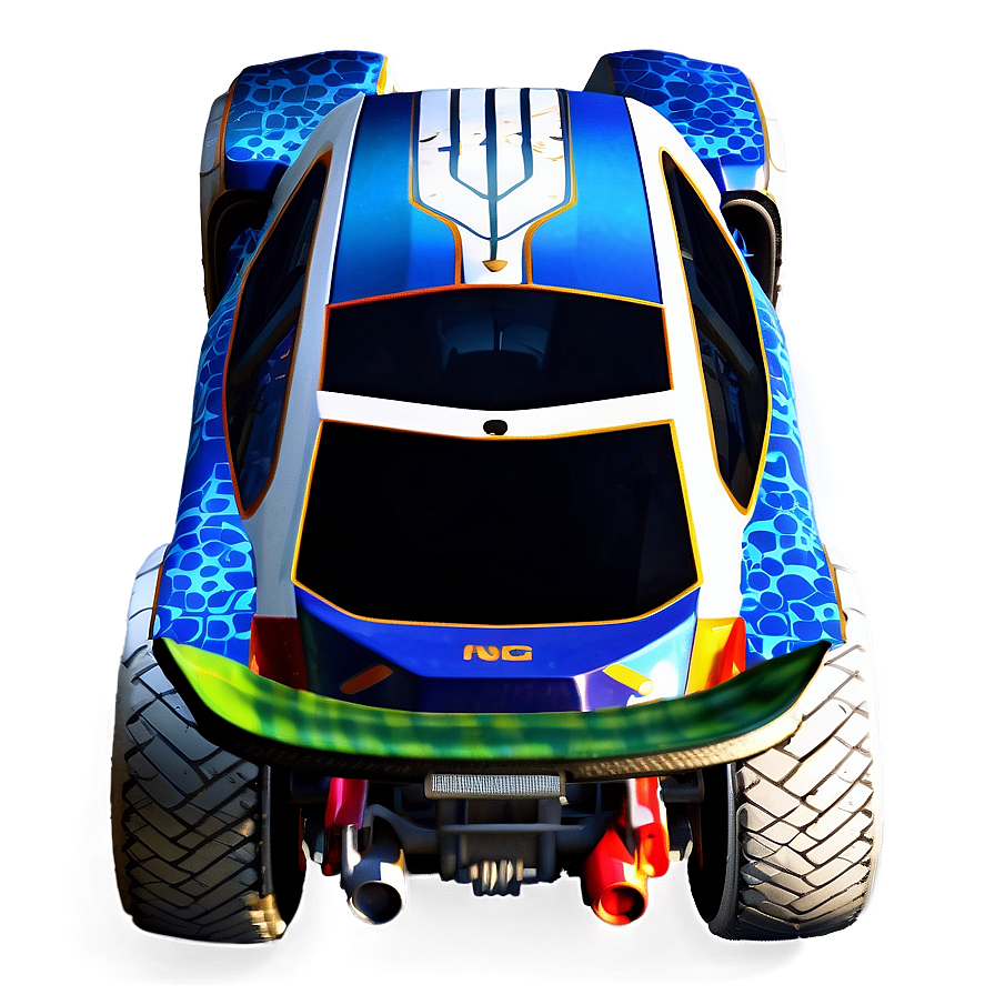 Rocket League Car Back View Png Adp98