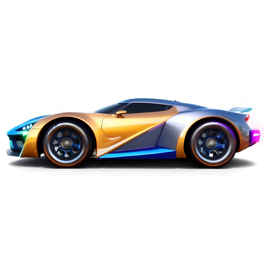 Rocket League Car Shiny Effect Png 06122024