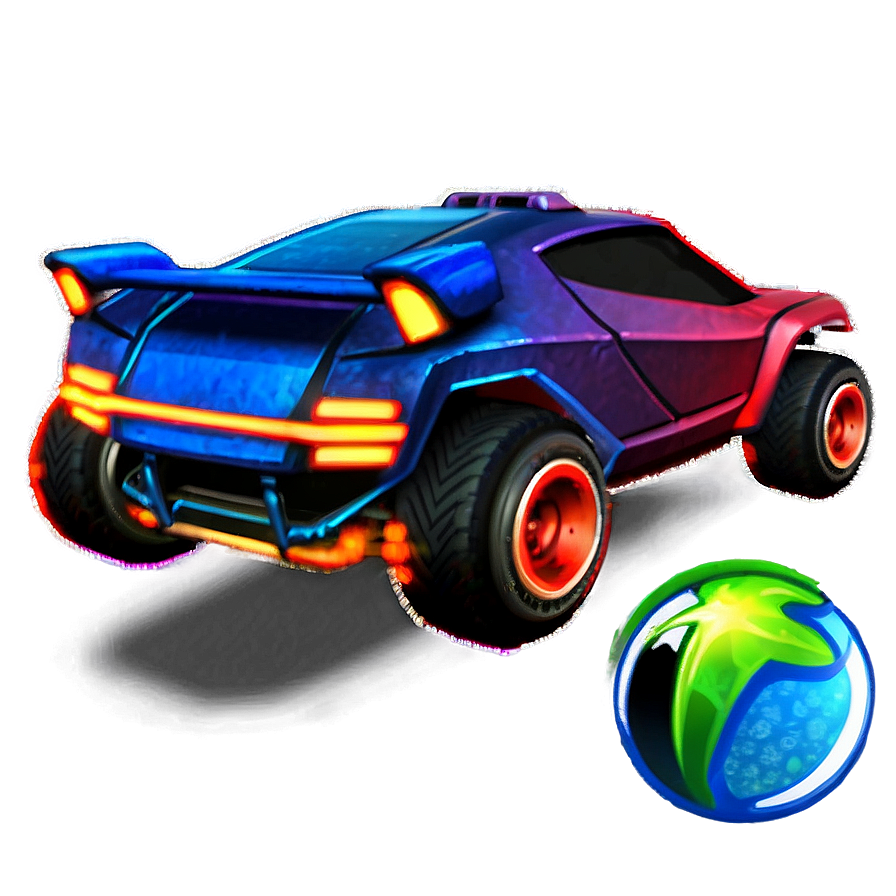 Rocket League Car With Effects Png 51