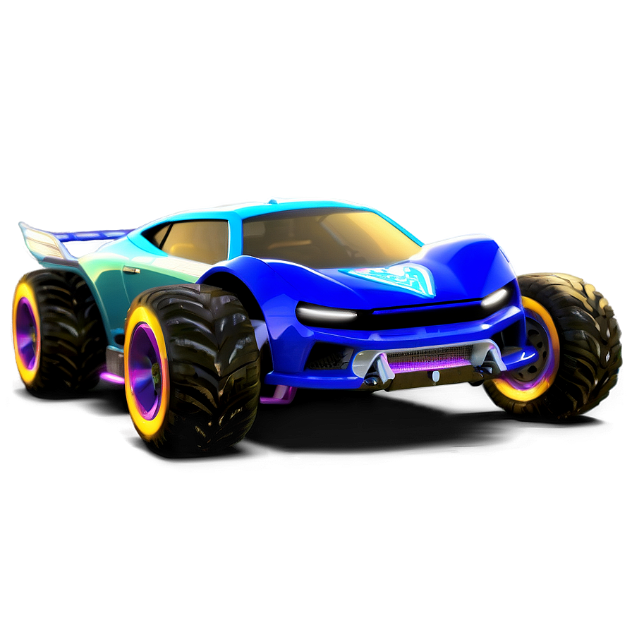 Rocket League Car With Effects Png 88