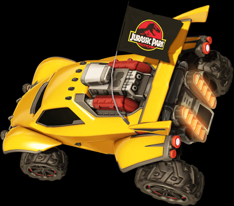 Rocket League Jurassic Park Car