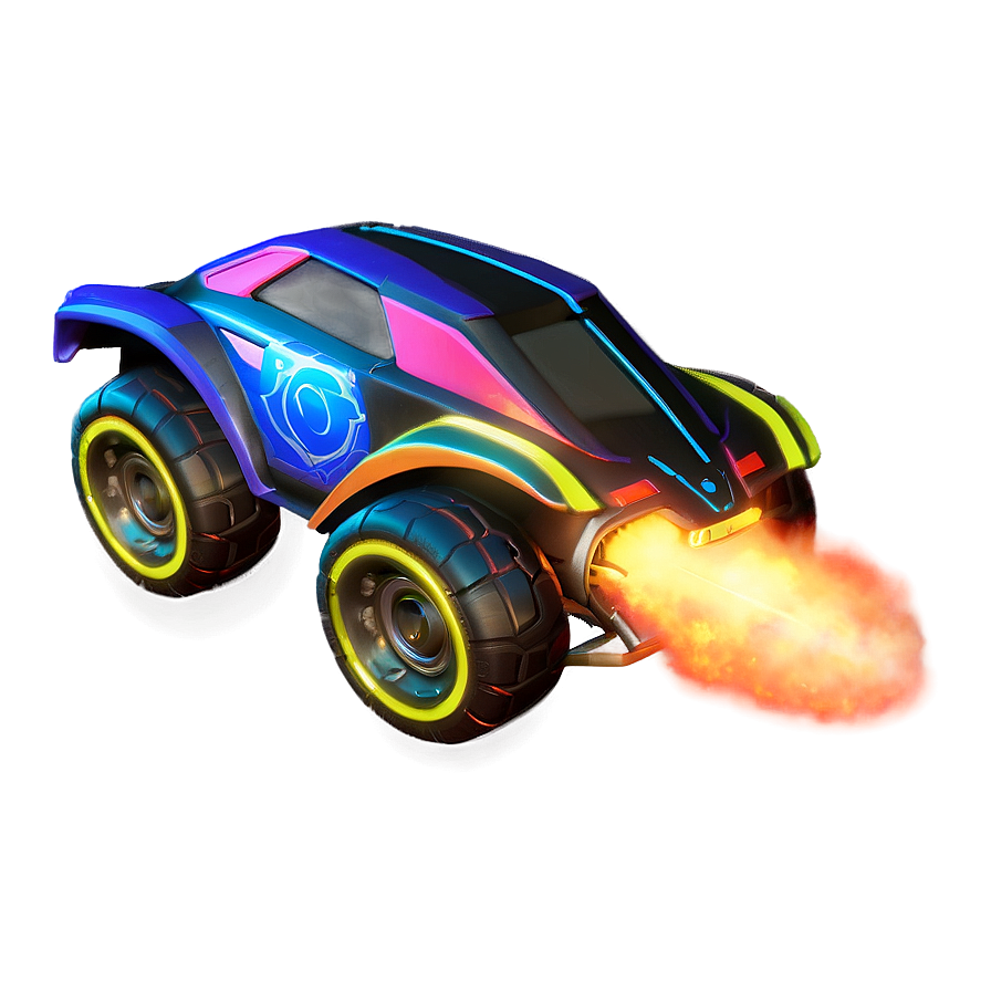 Rocket League Neon Goal Png Nmn62