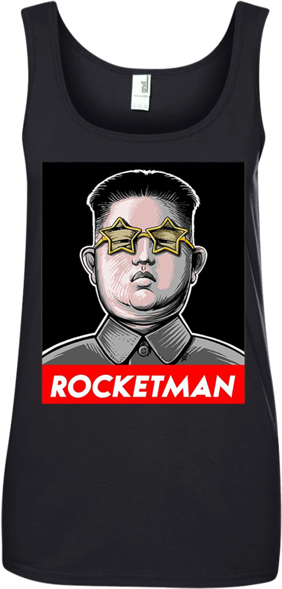 Rocketman Tank Top Design