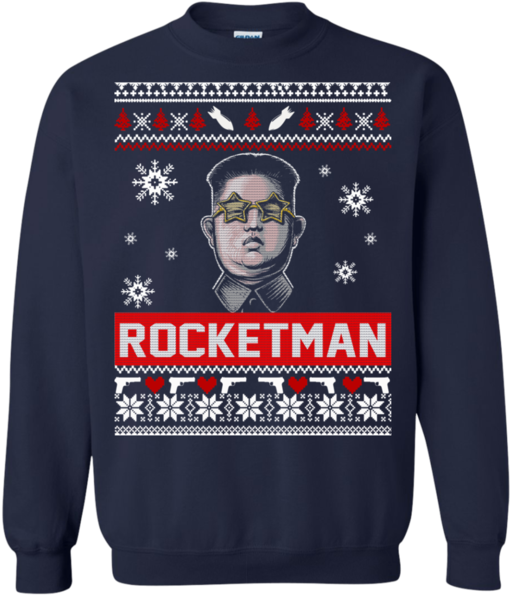 Rocketman Themed Sweater