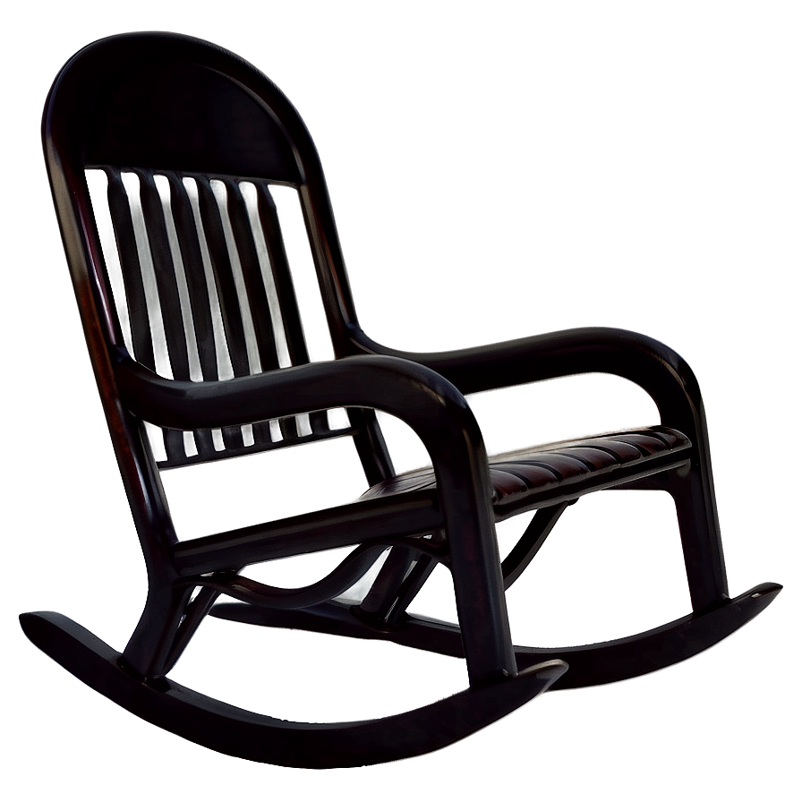 Rocking Chair By Fireplace Png 06122024