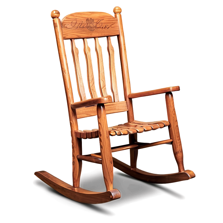 Rocking Chair Front View Png Fuq97