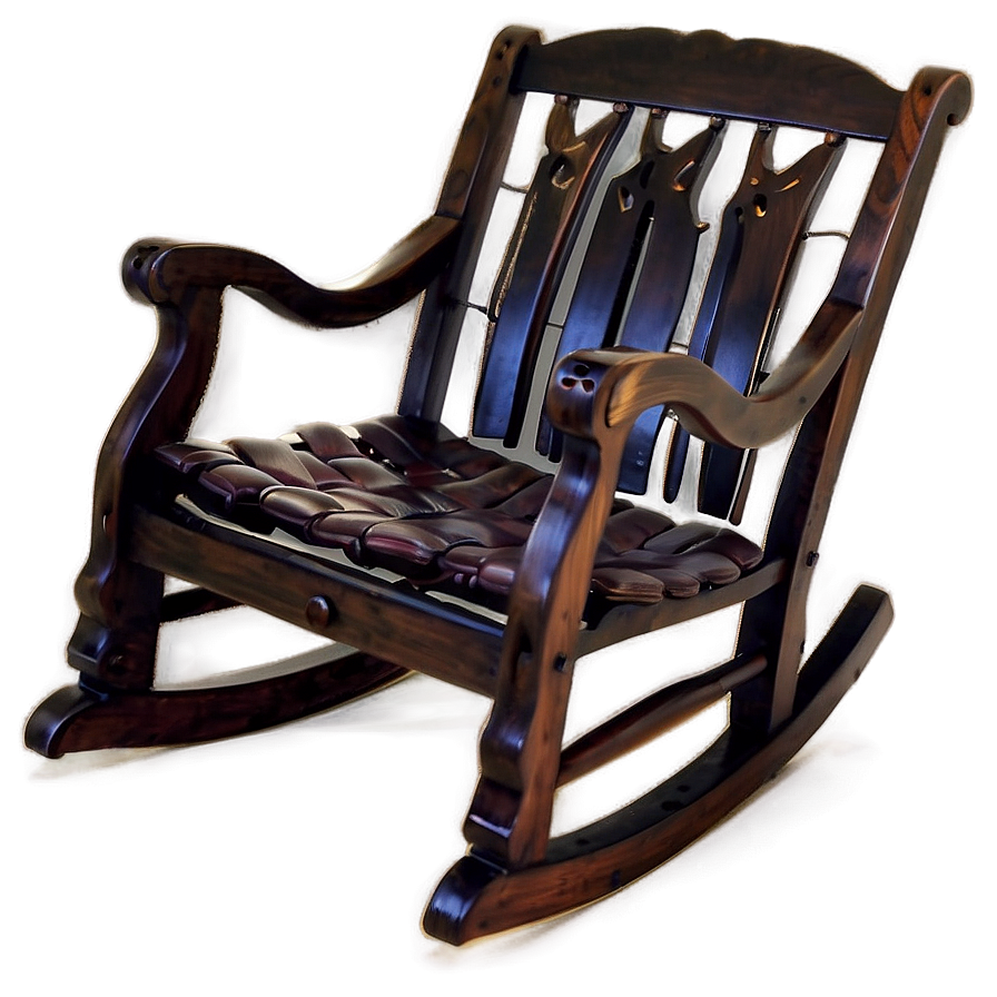 Rocking Chair With Ottoman Png Kpk