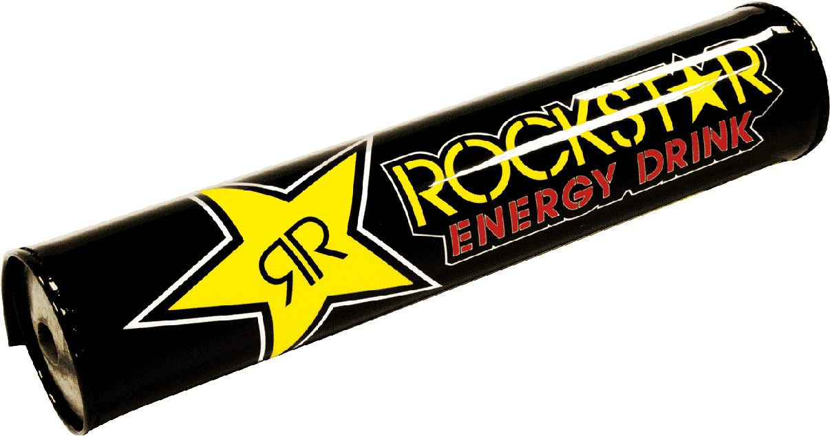 Rockstar Energy Drink Can Angled View