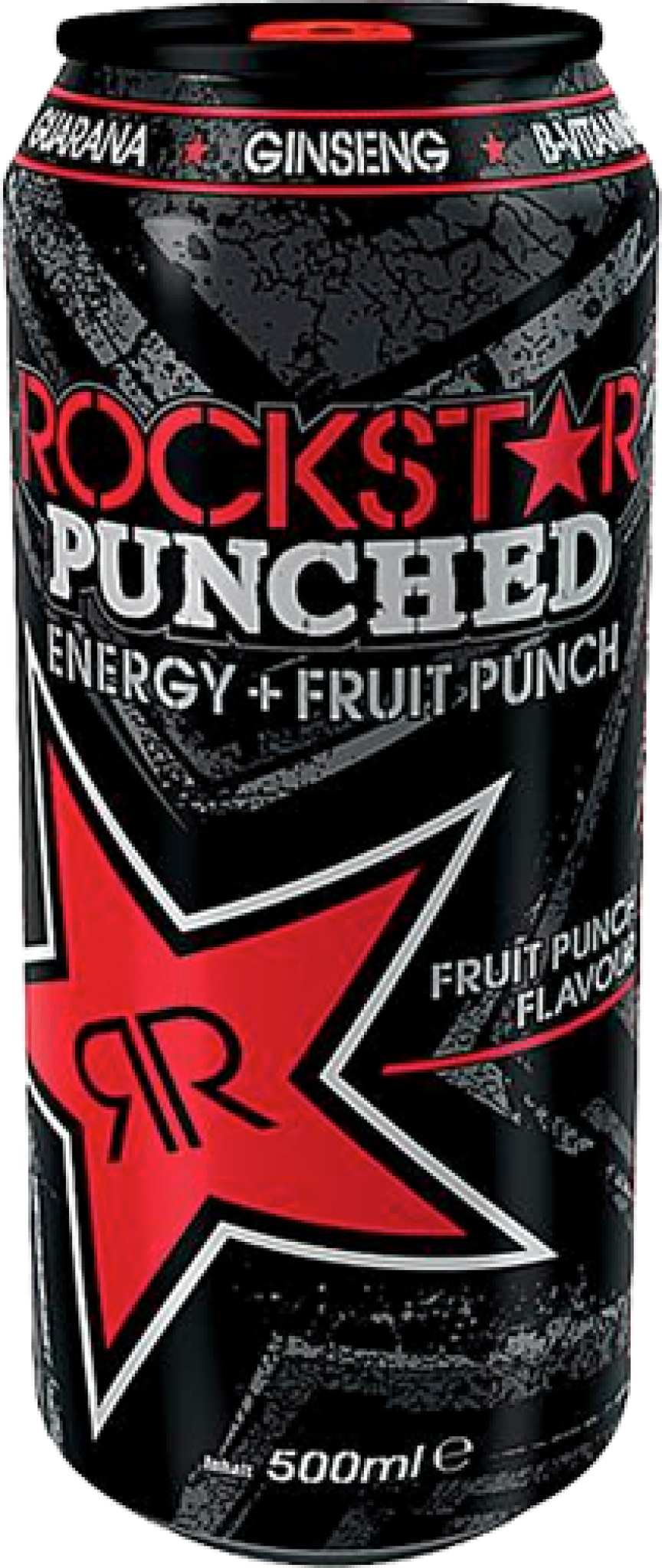 Rockstar Punched Energy Drink Can