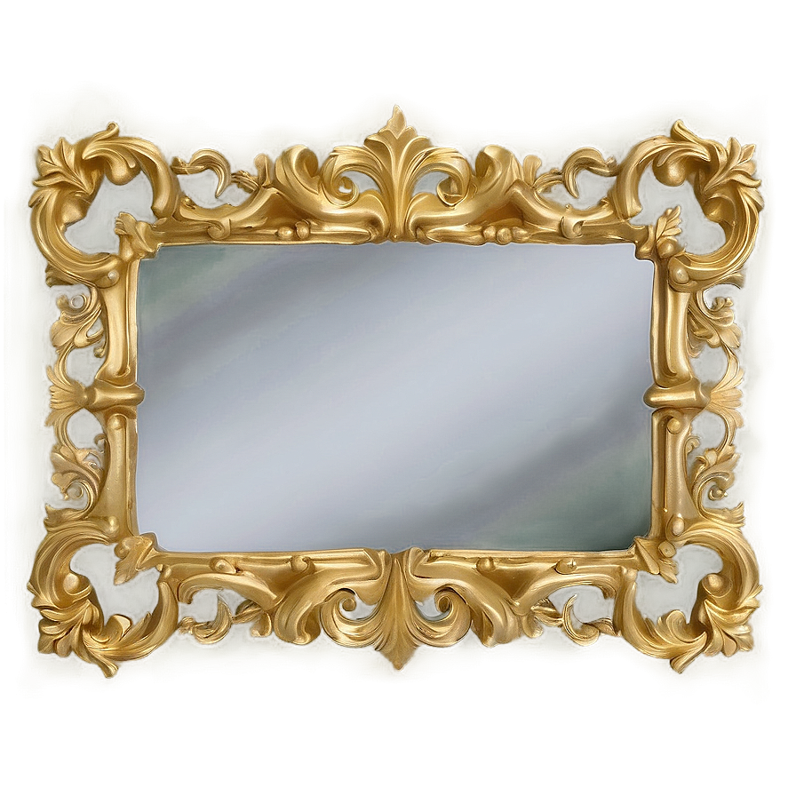 Rococo Mirror Frame Png Rua98