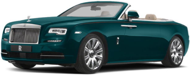 Rolls Royce Dawn Convertible Green