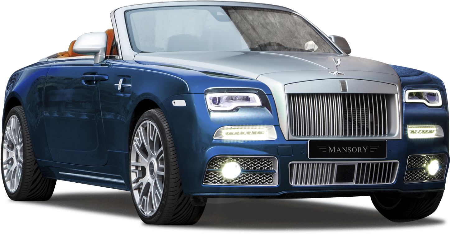 Rolls Royce Dawn Mansory Convertible Blue