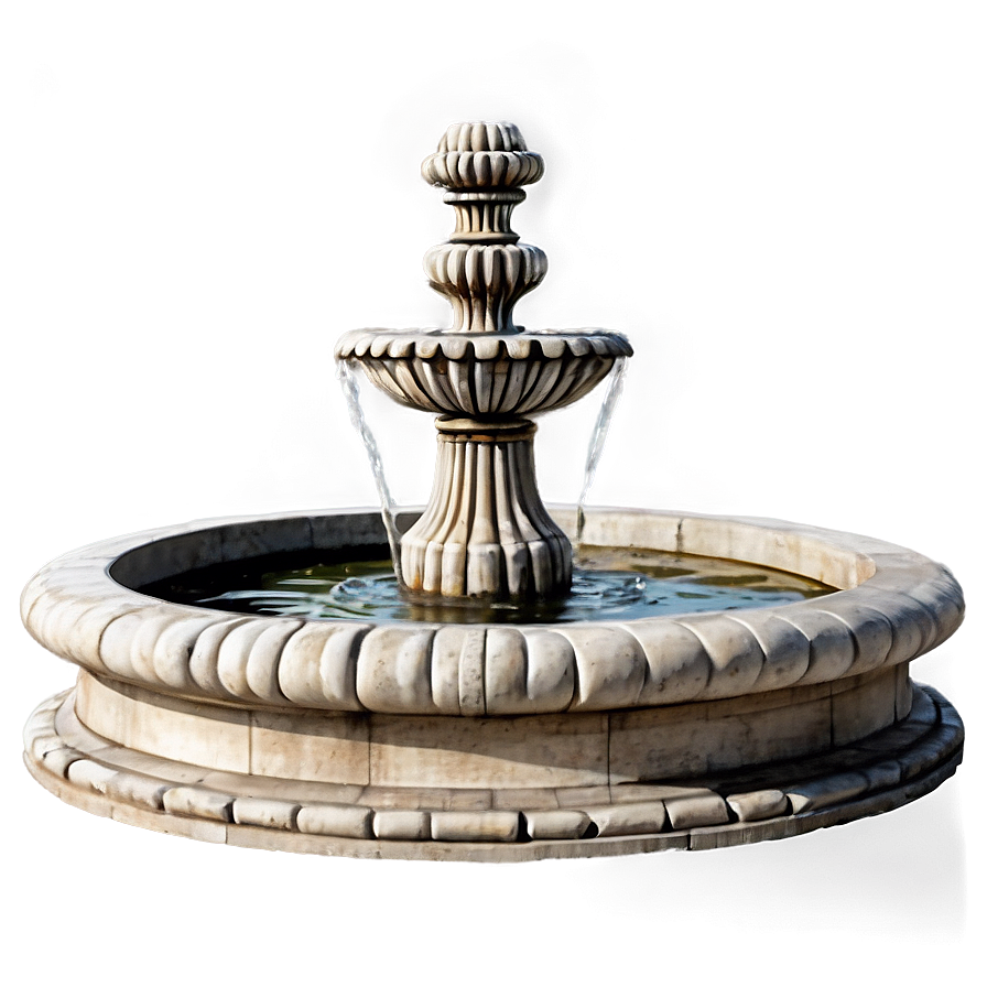 Roman Garden Fountain Png 3