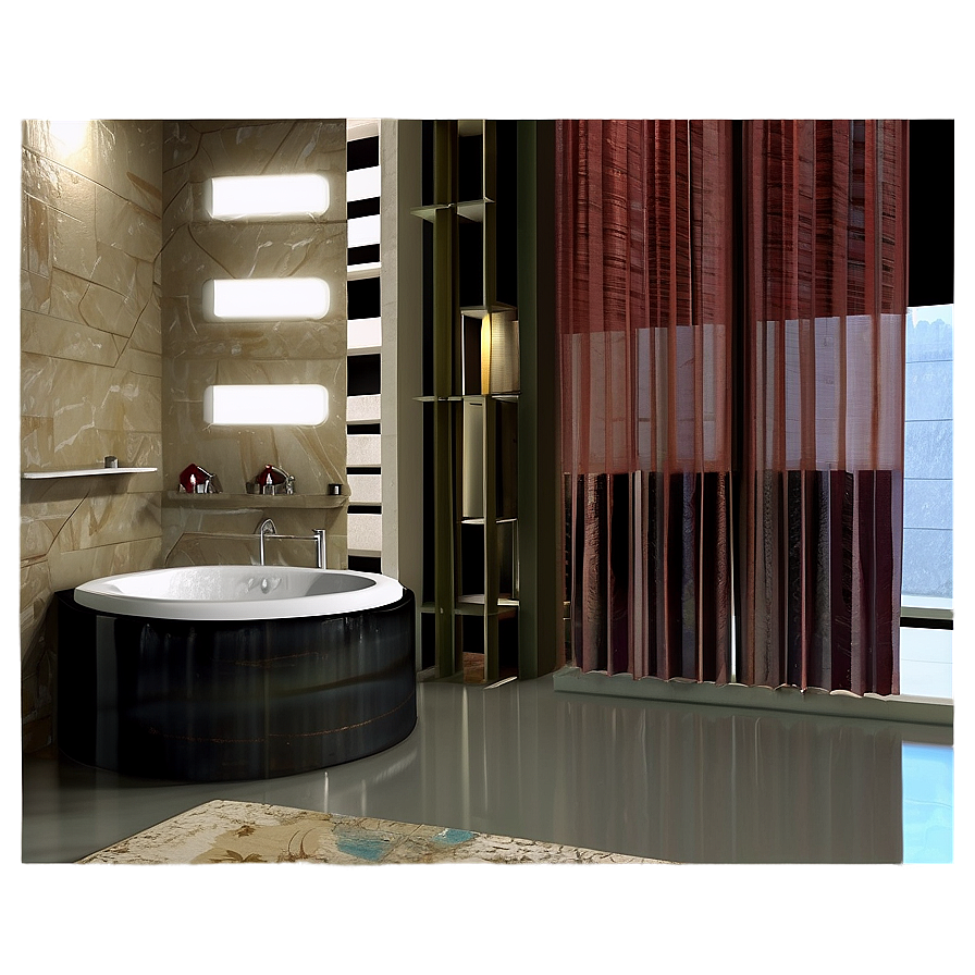 Romantic Bathroom Settings Png 05242024