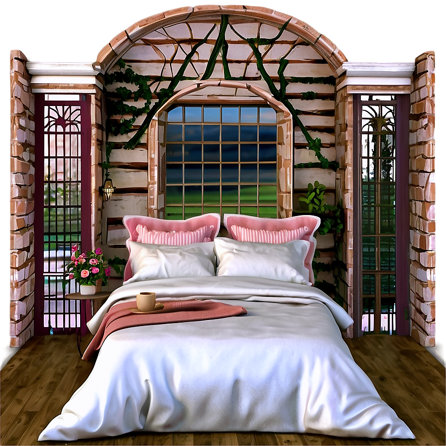 Romantic Cottage Bedroom Png Yfo