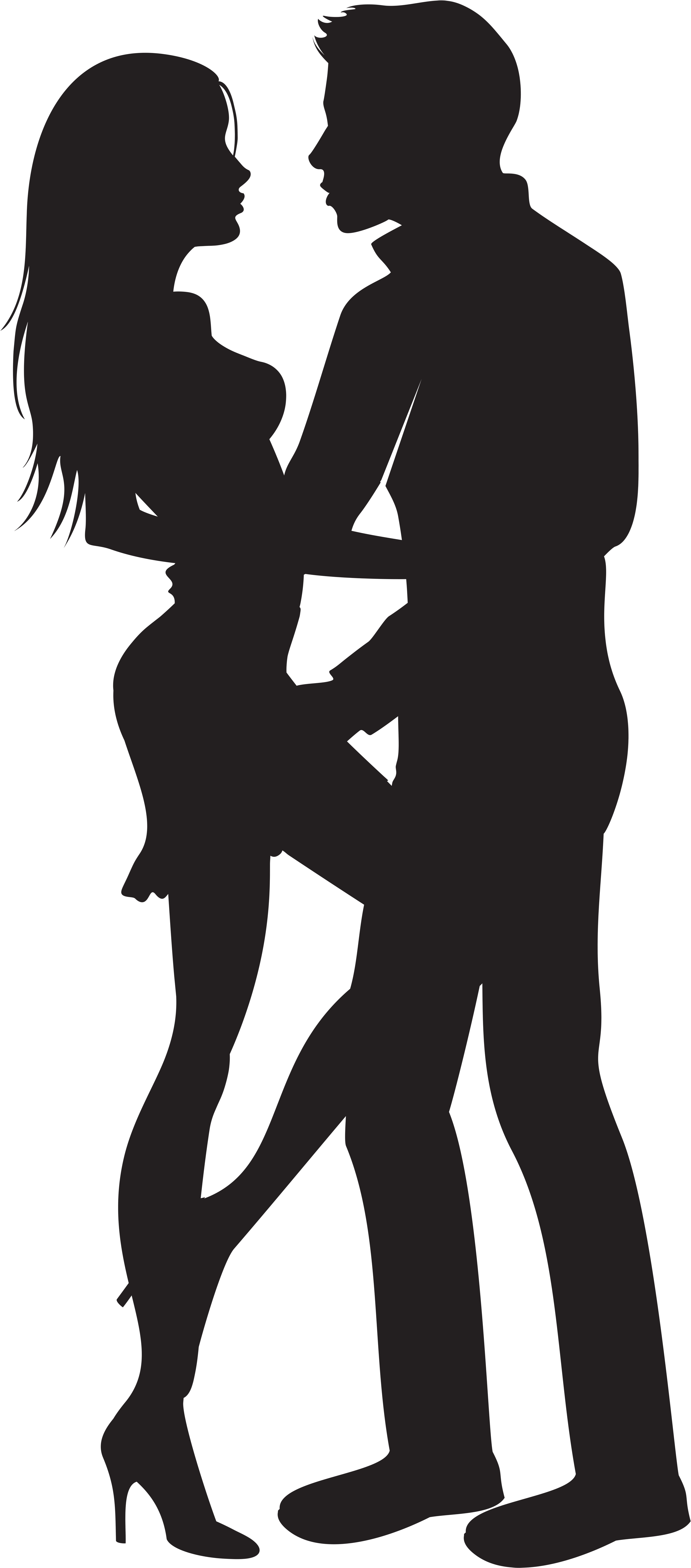 Romantic Couple Silhouette