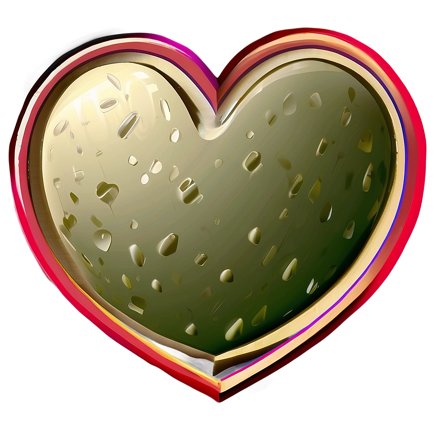 Romantic Heart Art Png 92