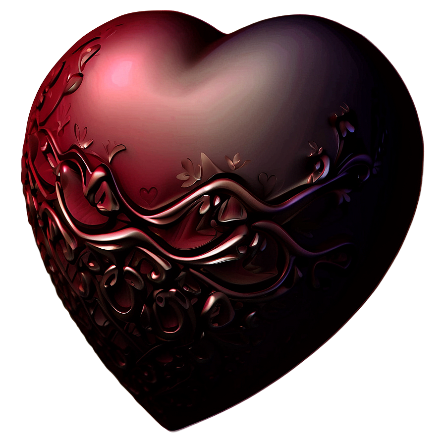 Romantic Heart Art Png Grx