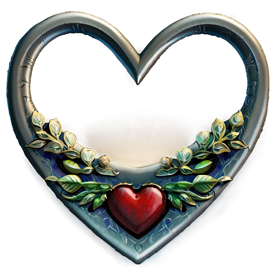 Romantic Heart Png Yxp26