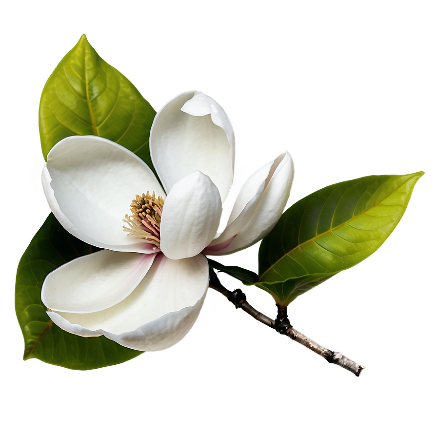 Romantic Magnolia Flower Png 06252024