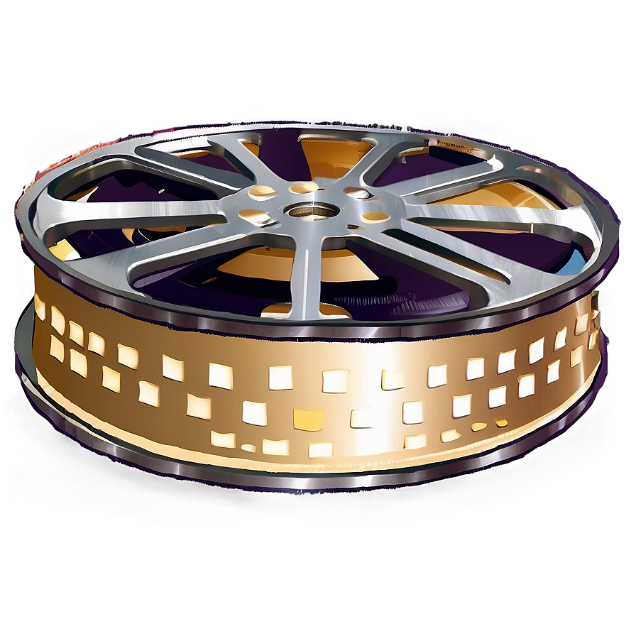 Romantic Movie Reel Png 06212024